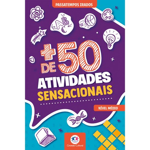 Livro de Atividades Ciranda Cultural 64 páginas - Ciranda Cultural
