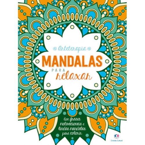 Livro Mandalas Ciranda Cultural 48 Páginas
