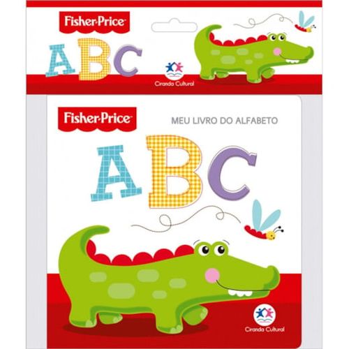 Livro de Banho Fisher-Price Alfabeto 1un - Ciranda Cultural