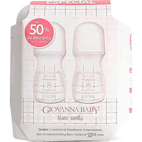 Kit Desodorante 50ml 2 Unidades - Giovanna Baby
