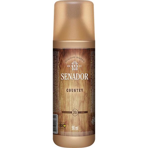 Desodorante Senador Country 90ml - Senador