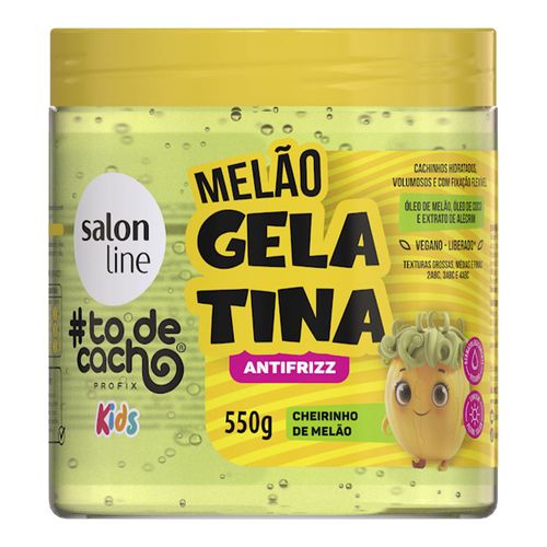 Gelatina Capilar Salon Line #todecacho Kids Antifrizz 550g - Salon Line