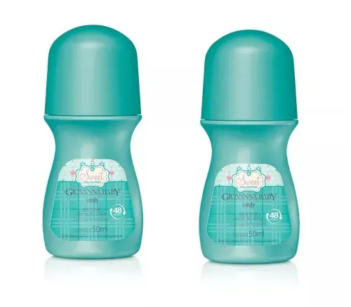 Kit Desodorante Roll-On Candy 50ml 2 Unidades - Giovanna Baby