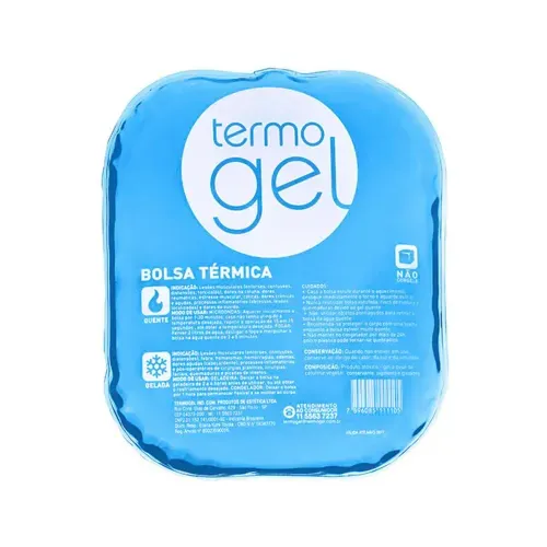Bolsa Térmica Crystal Azul 13x25cm - Termogel