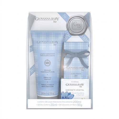 Kit de Limpeza Giovanna Baby Blue 200ml - Giovanna Baby