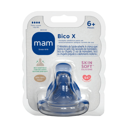 Bico de Mamadeira MAM Tamanho X - MAM
