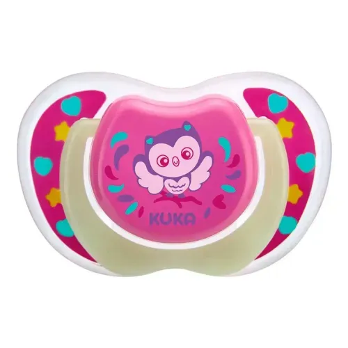 Chupeta Kuka Lumina N2 Rosa 1un - Kuka