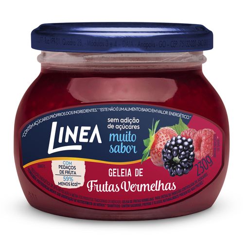 Geleia Linea 230g Zero Açúcar - Linea