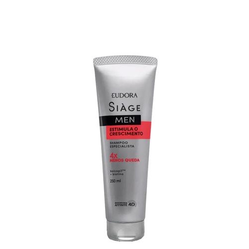 Shampoo Siage Men Estimula o Crescimento 250ml - Siage