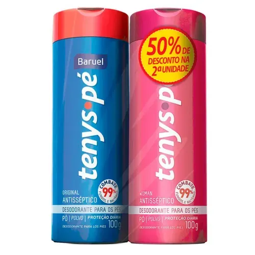 Kit Desodorante 2 x 100g 2 unidades - Tenys Pe