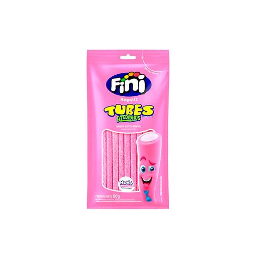 Doce Fini Tubes Tutti-Frutti Azedinho 80g - Fini