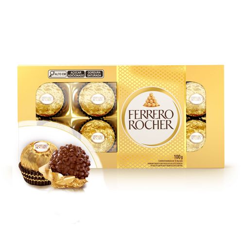 Doce Ferrero Rocher 8 Unidades - Ferrero