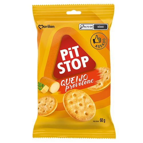 Biscoito Salgado Pit Stop 60g - Pit Stop