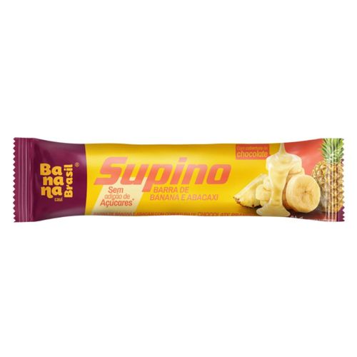 Barra de Fruta Banana Bbrasil 24g - Banana Bbrasil