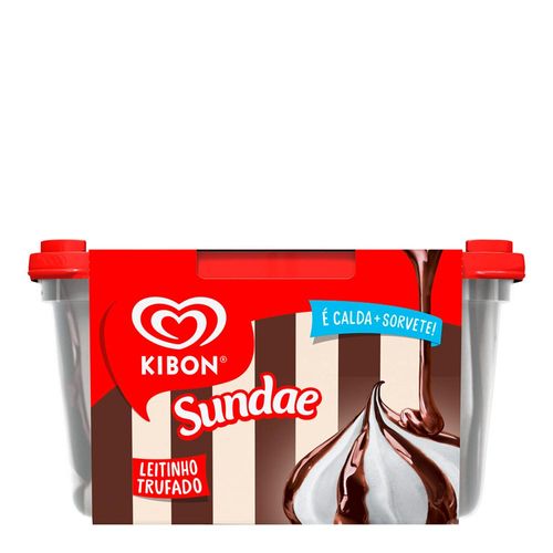 Sorvete Kibon Leitinho Trufado 1,4L - Kibon