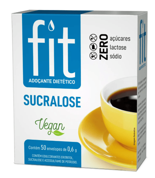Adoçante Stevita Fit Sucralose 50 Sachês - Stevita