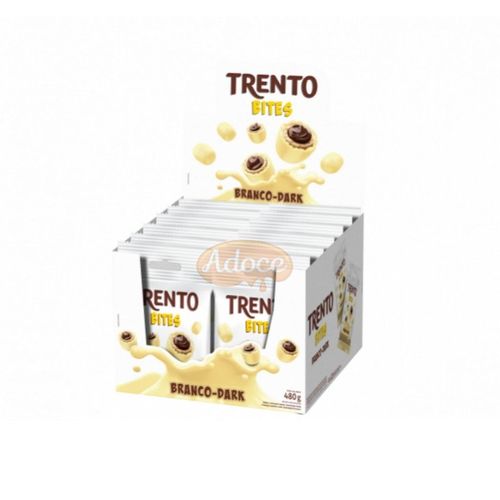 Doce Trento Bites Branco Dark 40g - Trento