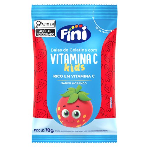 Vitamina C Fini Kids Banana 18g - Fini