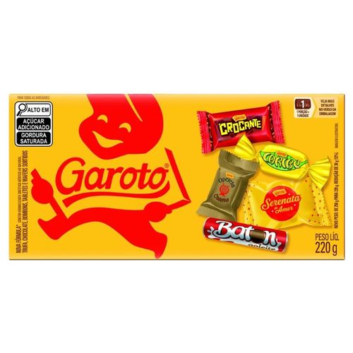 BOMBONS GAROTO 220G