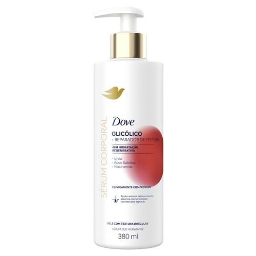 HIDR SERUM CORP DOVE GLICOLICO+REP 380ML
