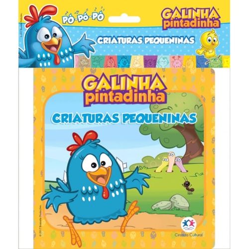 Livro Galinha Pintadinha Criaturas Pequeninas Ciranda Cultural 1un