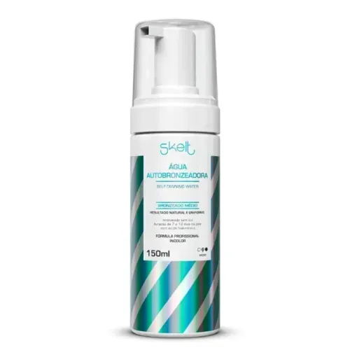 Água Autobronzeadora Skelt Red Carpet Glow Espuma 150ml
