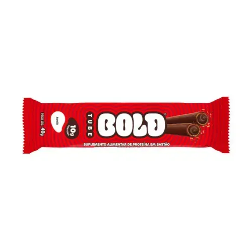 Barra de Proteína Bold Tube Avelã 40g Bold Snacks