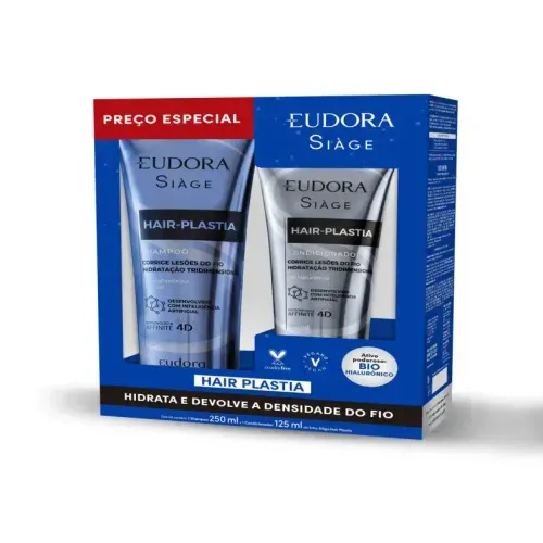 KIT SIAGE HAIR PLAST SH 250+COND 125ML