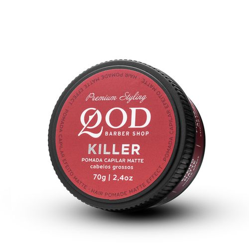 Pomada Modeladora QOD Killer Alta Fixação Matte - 70g