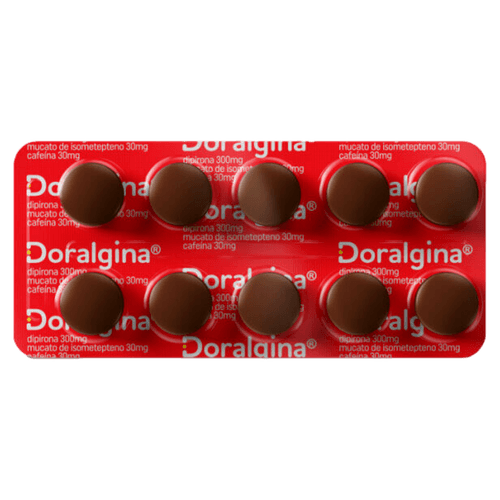 Doralgina 300mg Blister 10 Comprimidos Revestidos