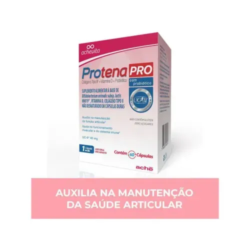 Suplemento Alimentar Protena Pro - 60 cápsulas