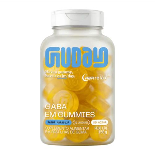 Gaba Em Gummies Maracujá Guday 30 Gomas