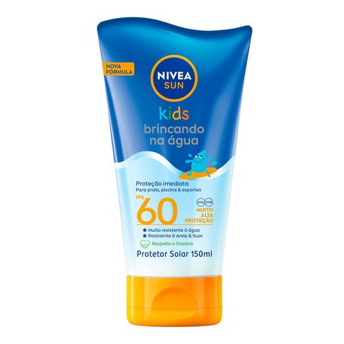 NIVEA SUN Protetor Solar Brincando na Água FPS60 150ml