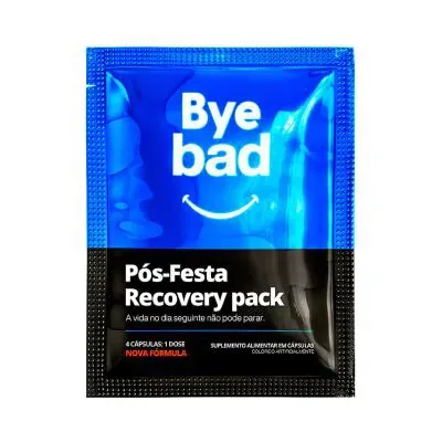 Antirressaca Bye Bad Pós-Festa 4 Cápsulas - EPNB