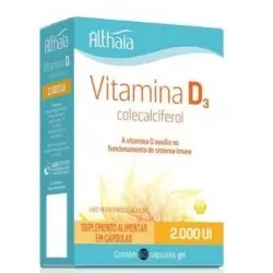 Vitamina D3 2000Ui 60 Cápsulas