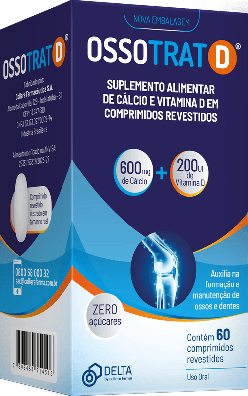 Ossotrat D Suplemento Alimentar - 60 Comprimidos