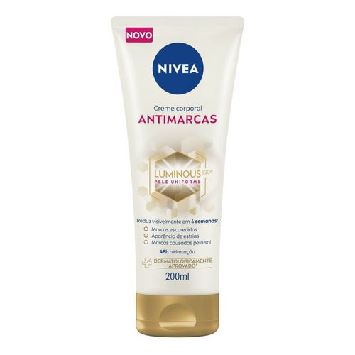 Creme Hidratante Nivea LUM630 200ml - Nivea