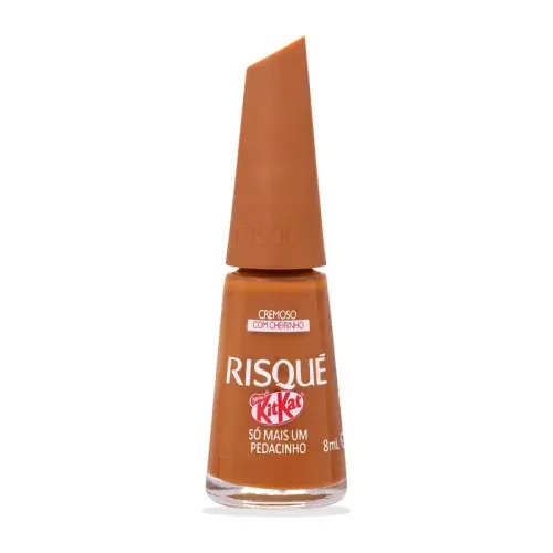 Esmalte Cremoso Risqué Mais Um Pedaço 8ml Kitkat