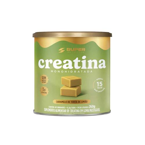 Caramelo de Creatina Torta de Limão Super Nutrition 260G