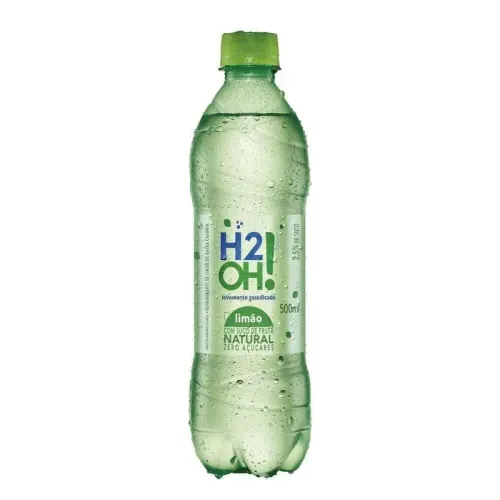 H2O Refrigerante Limão Zero Açúcar com Gás - 500ml