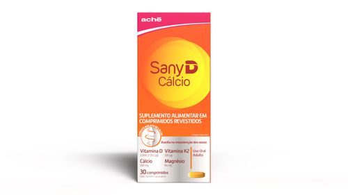 Suplemento Vitamina D3 Sany D 2000UI Comprimido 30 Unidades