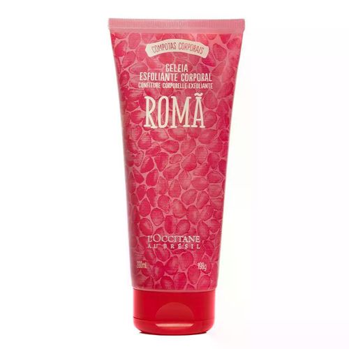 Geléia Esfoliante Corporal Romã L'Occitane Au Brésil 200ml