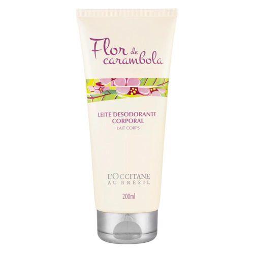 Leite Desodorante Corporal Flor de Carambola L'Occitane Au Brésil 200ml