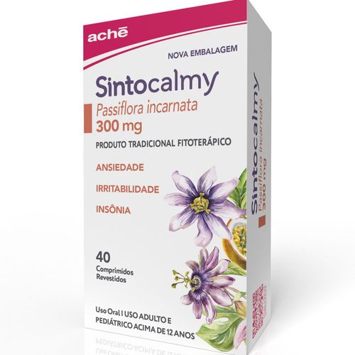 Sintocalmy Aché 300mg 40 Comprimidos Revestidos