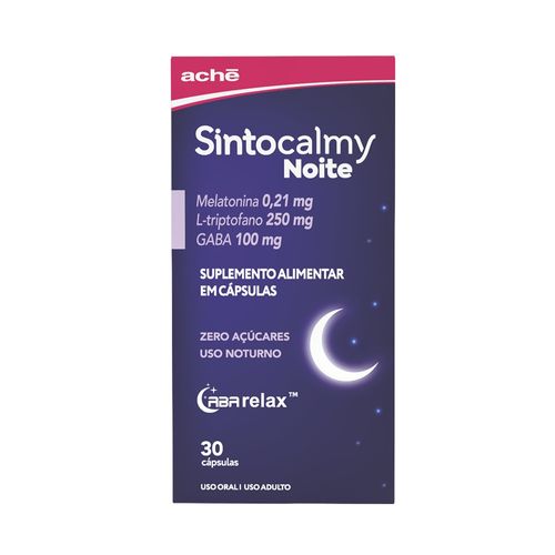 Sintocalmy Noite - 30 Cápsulas