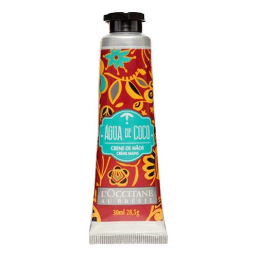 Creme Desodorante de Mãos Água de Coco L'Occitane Au Brésil 30ml