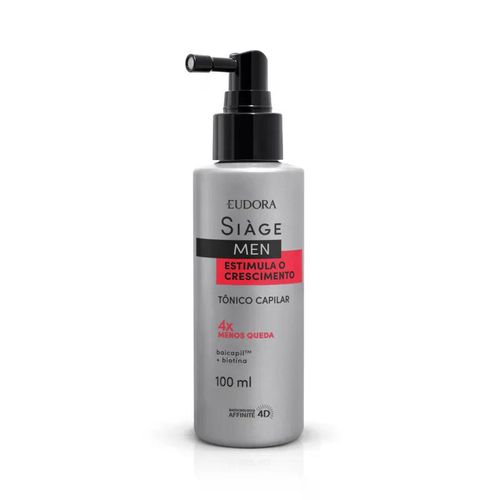 Tônico Capilar Men Estimula o Crescimento Eudora Siàge 100ml