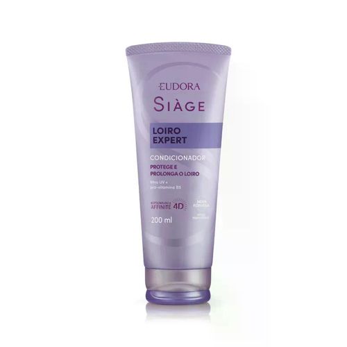 Condicionador Desamarelador Loiro Expert Eudora Siàge 200ml