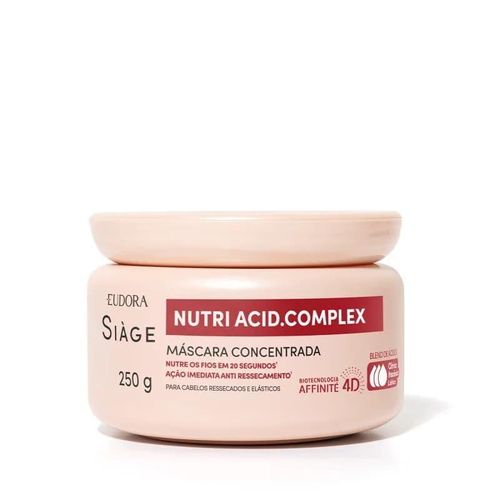 Máscara Capilar Concentrada Eudora Siàge Nutri Acid.Complex 250g
