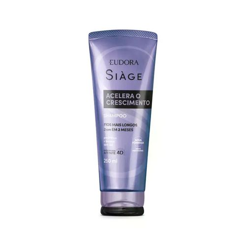 Shampoo Eudora Siàge Acelera O Crescimento 250ml